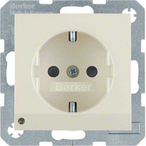 Berker 41098982 Steckdose SCHUKO mit LED-Orientierungslicht S.1/B.3/B.7 weiß, glänzend Mesch Shop Berker 41098982 Steckdose SCHUKO mit LED-Orientierungslicht S.1/B.3/B.7 weiß, glänzend Mesch Shop